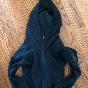 Green bench fleece hoodie xs like new